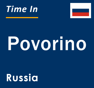 Current local time in Povorino, Russia