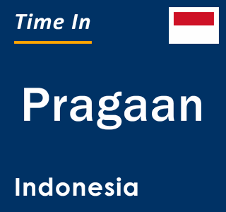 Current local time in Pragaan, Indonesia