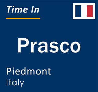 Current local time in Prasco, Piedmont, Italy