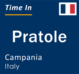 Current local time in Pratole, Campania, Italy