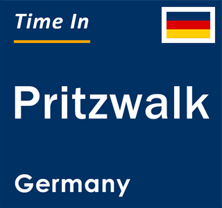 Current local time in Pritzwalk, Germany