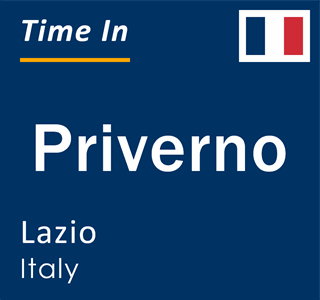 Current local time in Priverno, Lazio, Italy