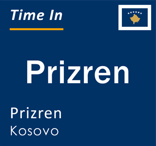 Current local time in Prizren, Prizren, Kosovo