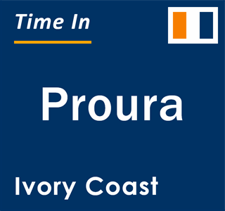 Current local time in Proura, Ivory Coast