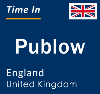 Current local time in Publow, England, United Kingdom