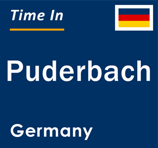 Current local time in Puderbach, Germany