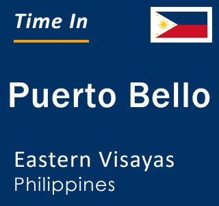 Current local time in Puerto Bello, Eastern Visayas, Philippines