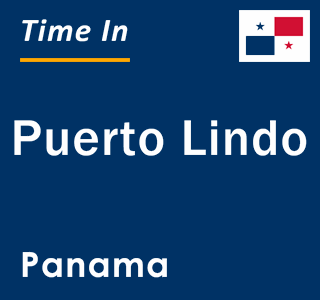 Current local time in Puerto Lindo, Panama