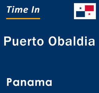 Current local time in Puerto Obaldia, Panama