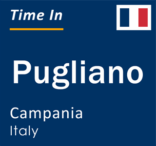 Current local time in Pugliano, Campania, Italy