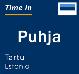 Current local time in Puhja, Tartu, Estonia