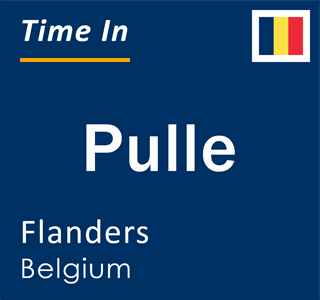 Current local time in Pulle, Flanders, Belgium