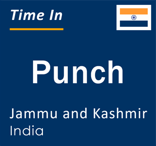 Current local time in Punch, Jammu and Kashmir, India