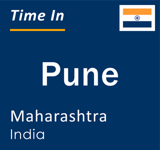 Current local time in Pune, Maharashtra, India