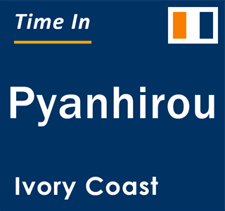 Current local time in Pyanhirou, Ivory Coast