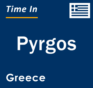 Current local time in Pyrgos, Greece