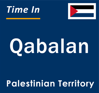 Current local time in Qabalan, Palestinian Territory