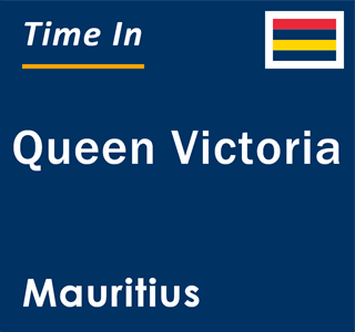 Current local time in Queen Victoria, Mauritius