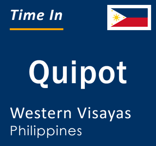 Current local time in Quipot, Western Visayas, Philippines