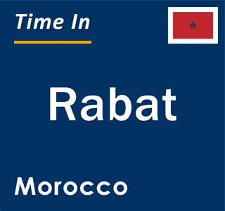 Current local time in Rabat, Morocco