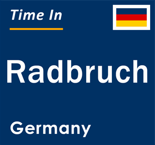 Current local time in Radbruch, Germany