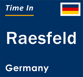 Current local time in Raesfeld, Germany