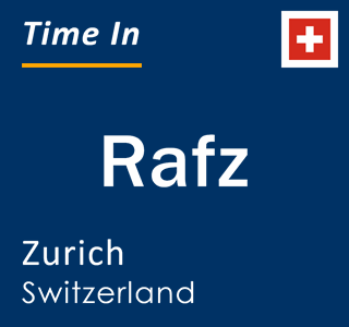 Current local time in Rafz, Zurich, Switzerland