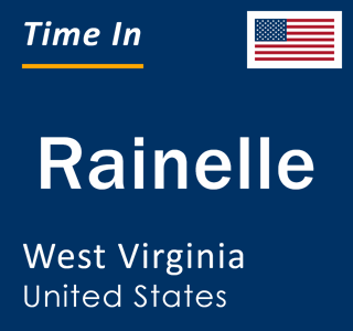 Current local time in Rainelle, West Virginia, United States