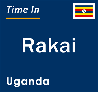 Current local time in Rakai, Uganda