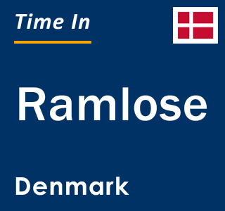 Current local time in Ramlose, Denmark