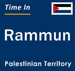 Current local time in Rammun, Palestinian Territory