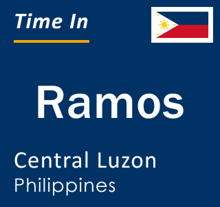 Current local time in Ramos, Central Luzon, Philippines