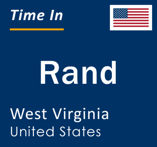 Current local time in Rand, West Virginia, United States