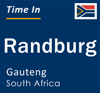 Current local time in Randburg, Gauteng, South Africa