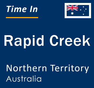 Current local time in Rapid Creek, Northern Territory, Australia