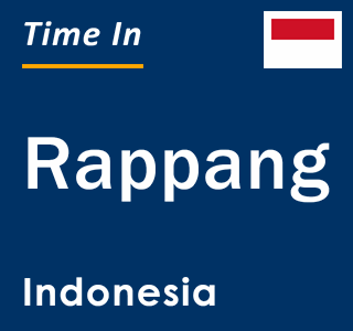 Current local time in Rappang, Indonesia