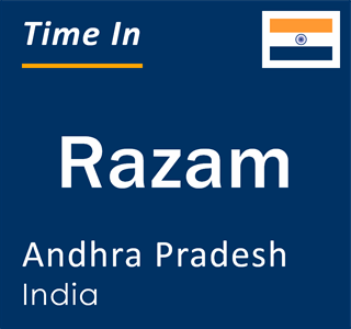 Current local time in Razam, Andhra Pradesh, India