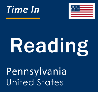 Current local time in Reading, Pennsylvania, United States