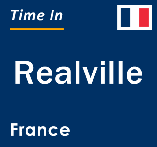 Current local time in Realville, France