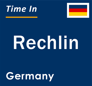 Current local time in Rechlin, Germany