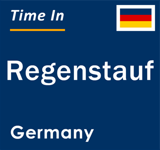 Current local time in Regenstauf, Germany