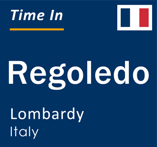 Current local time in Regoledo, Lombardy, Italy