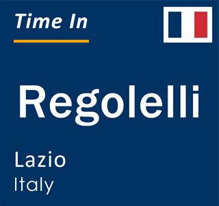 Current local time in Regolelli, Lazio, Italy