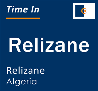 Current local time in Relizane, Relizane, Algeria