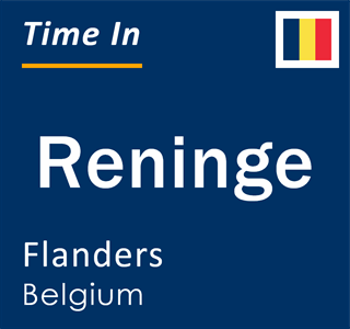 Current local time in Reninge, Flanders, Belgium