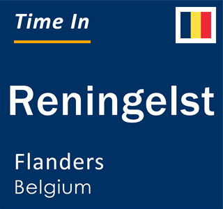 Current local time in Reningelst, Flanders, Belgium