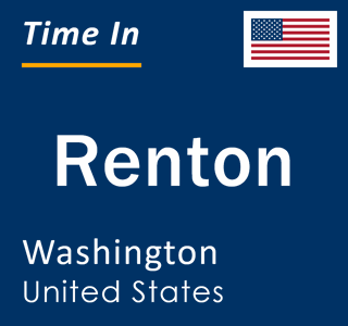 Current local time in Renton, Washington, United States