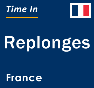 Current local time in Replonges, France