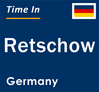 Current local time in Retschow, Germany