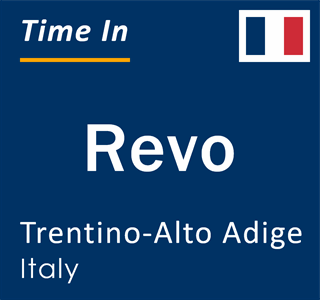 Current local time in Revo, Trentino-Alto Adige, Italy